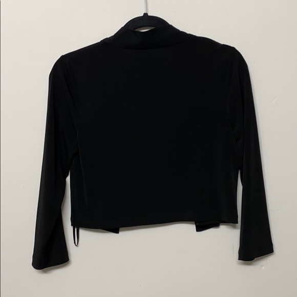 Calvin Klein Black Basic Short Shrug Cardigan - Picture 5 of 7